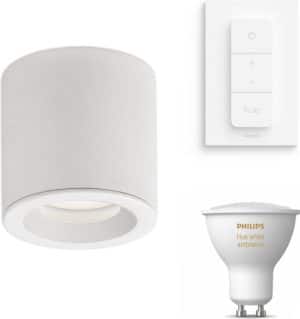 Acb iluminacion Vanduo opbouwspot - LED -  wit - 1 lichtpunt - Incl. Philips Hue White Ambiance Gu10 & dimmer