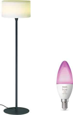 GG-spot Vloerlamp voor Binnen en Buiten - 168 cm - Dimbaar - IP56 Waterbestendigheid - Incl. Philips Hue White & Color Ambiance E14