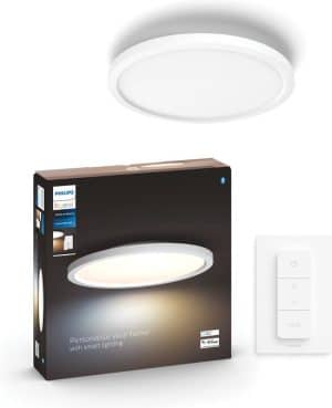 Philips Hue Aurelle paneellamp - white Ambiance - rond - Bluetooth - incl. 1 dimmer switch