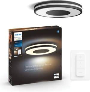 Philips Hue Being plafondlamp - White Ambiance - zwart - Bluetooth - incl. 1 dimmer switch