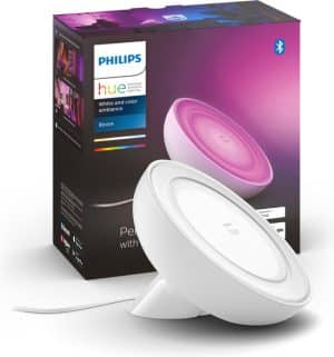Philips Hue Bloom Tafellamp - White and Color Ambiance - Geïntegreerd LED - Wit - 7
