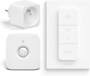 Philips Hue Combipack -  smart plug België & bewegingssensor binnen & dimmer switch