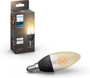 Philips Hue Filament Lichtbron E14 Kaarslamp - White - 1-pack - Bluetooth