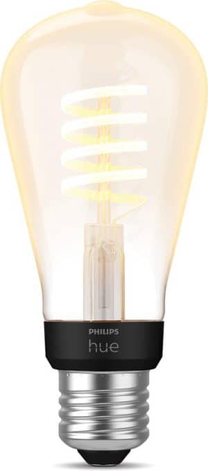 Philips Hue Filament Lichtbron E27 Edisonlamp ST64 - warm tot koelwit licht - klein - 1-pack - Bluetooth