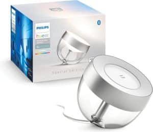 Philips Hue Iris Tafellamp - White and Color Ambiance - Gëintegreerd LED - Zilver - 8