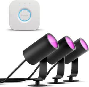 Philips Hue Lily Starterspakket - White and Color Ambiance - 3 lampen - 1 bridge