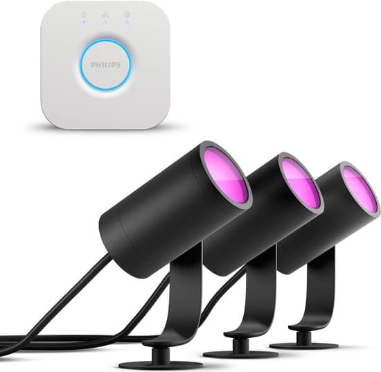 Philips Hue Starterspakket - White and Color Ambiance - 3 lampen - 1 bridge Philips Hue aanbiedingen