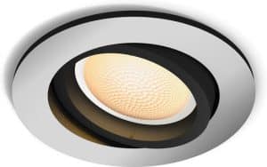 Philips Hue Milliskin recessed Inbouwspot uitbreiding - White Ambiance - GU10 - Metaal - 5W - Rond - Bluetooth