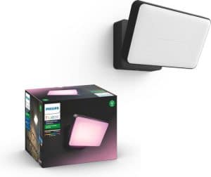 Philips Hue Outdoor Discover Floodlight Schijnwerper - White and Color Ambiance - Zwart - 15W - IP44
