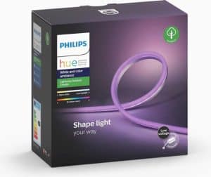 Philips Hue Outdoor Lightstrip 2 meter - White en Color Ambiance - Wit - 19W - incl. Voeding