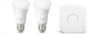 Philips Hue Starterspakket - White and Color Ambiance - E27 - 2 lichtbronnen