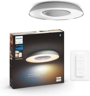 Philips Hue Still plafondlamp - White Ambiance - aluminium - Bluetooth - incl. 1 dimmer switch