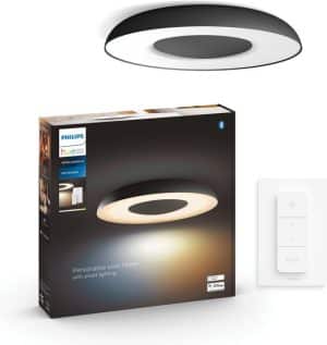 Philips Hue Still plafondlamp - White Ambiance - zwart - Bluetooth - incl. 1 dimmer switch